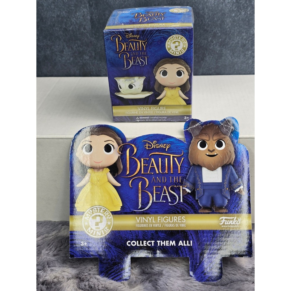NEW Funko Mystery Minis Disney Beauty and the Beast Blue Blind Box sealed